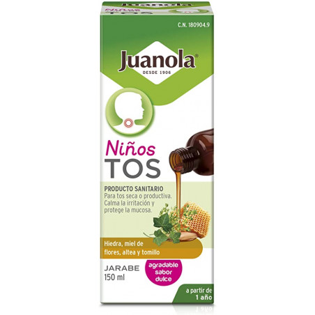 JUANOLA TOS JARABE NIÑOS 150ML