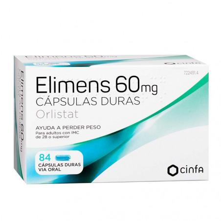 PROSPECTO ELIMENS 60 MG CAPSULAS DURAS