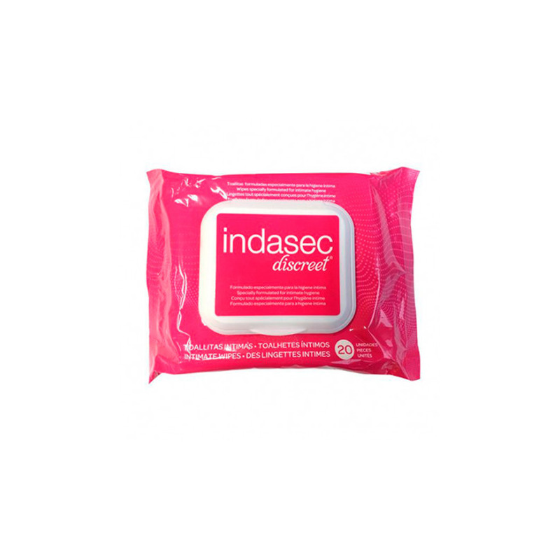 INDASEC TOALLITAS HIGIENE INTIMA 20 TOALLITAS