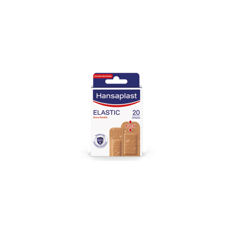 HANSAPLAST TIRITAS TELA ELASTIC CORTADAS 20U
