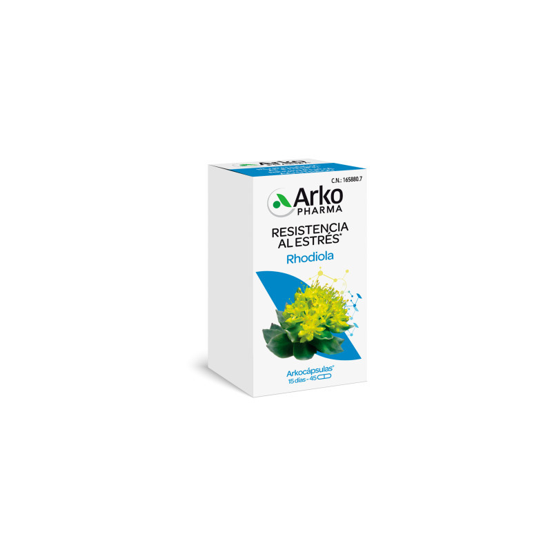 ARKOCAPSULAS RHODIOLA CONTROL ESTRES 45 CÁPSULAS