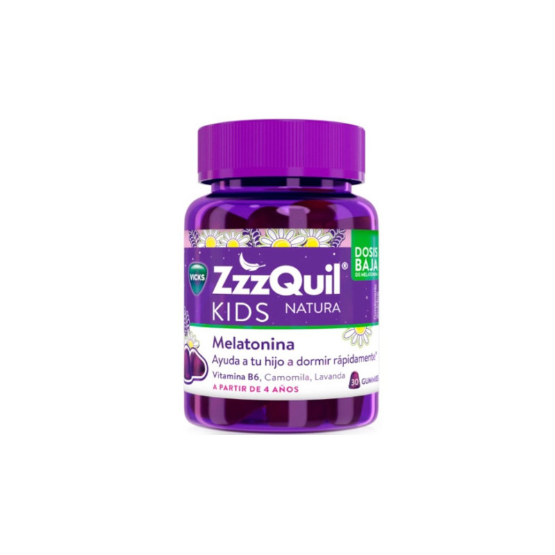 ZZZQUIL KIDS NATURA MELATONINA GOMINOLAS SABOR FRUTAS DEL BOSQUE