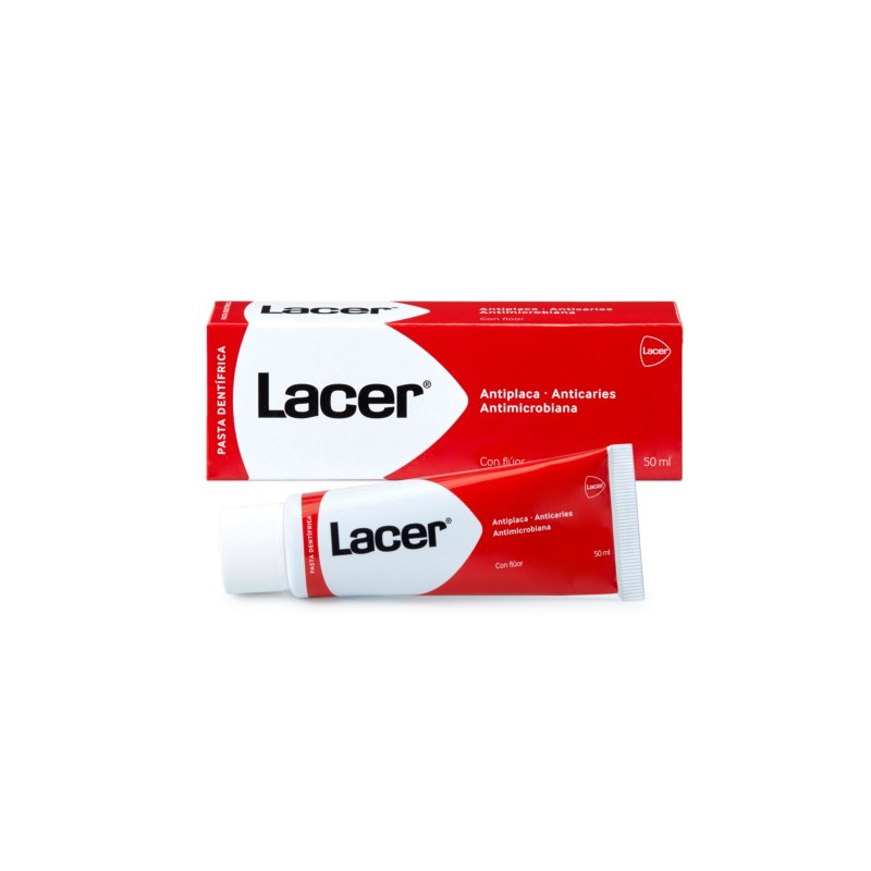 LACER PASTA DENTAL ANTICARIES CON FLUOR 50ML