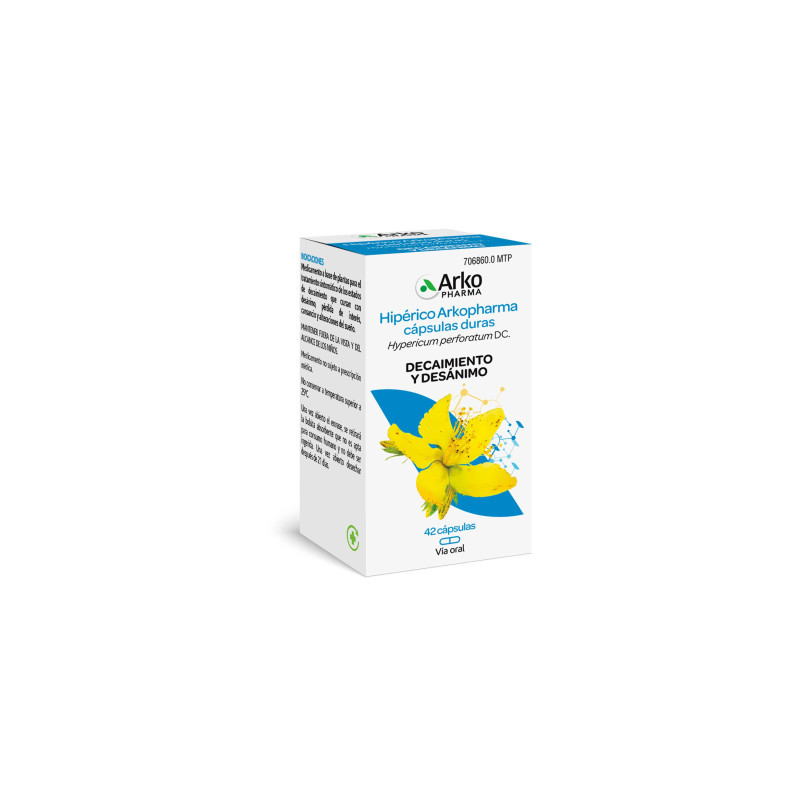ARKOCAPSULAS HIPÉRICO 175 mg 42 CÁPSULAS DURAS