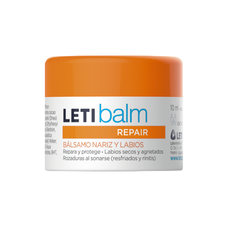 LETIBALM REPAIR PEDIÁTRICO BÁLSAMO NARIZ Y LABIOS 10ML