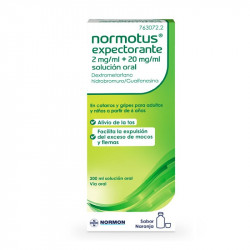 NORMOTUS EXPECTORANTE 2 MG/ML + 20 MG/ML SOLUCION ORAL