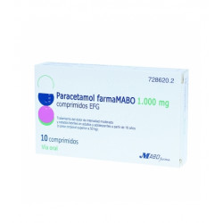 PARACETAMOL MABO 1000MG COMPRIMIDOS EFG