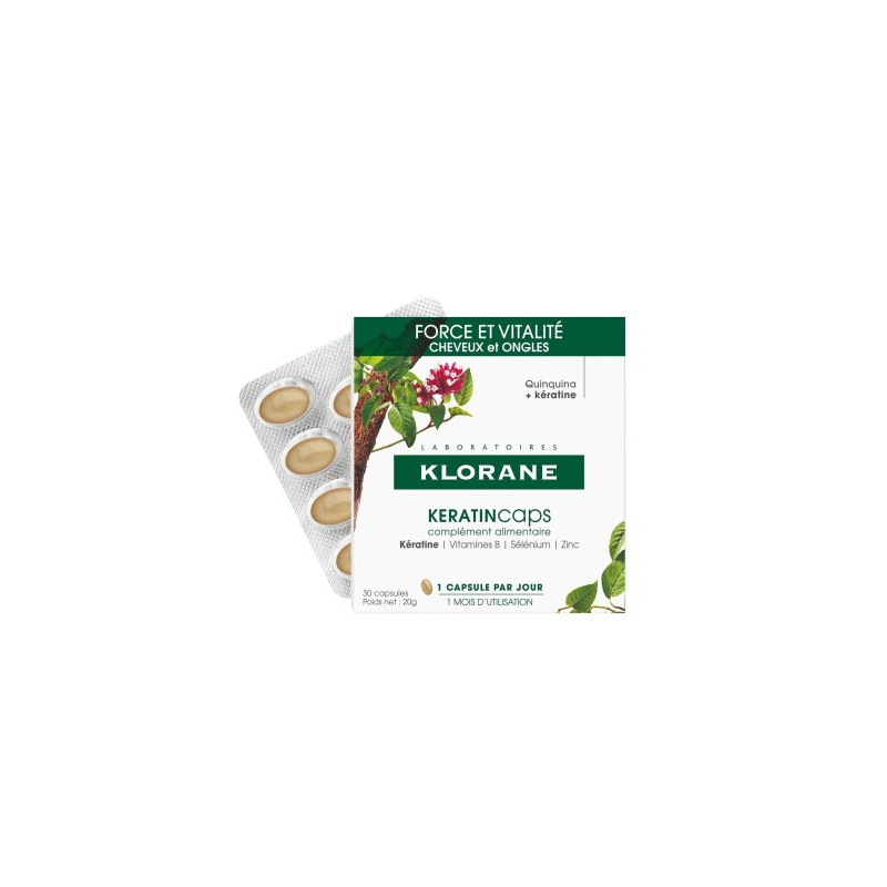 KLORANE KERATINCAPS 30 CÁPSULAS
