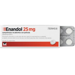 ENANDOL 25 mg COMPRIMIDOS RECUBIERTOS