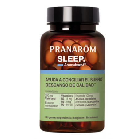 PRANAROM SLEEP AROMABOOST 60 CÁPSULAS