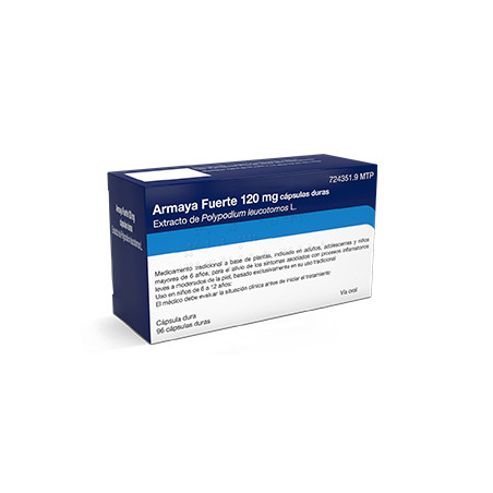 ARMAYA FUERTE 120 mg CAPSULAS DURAS