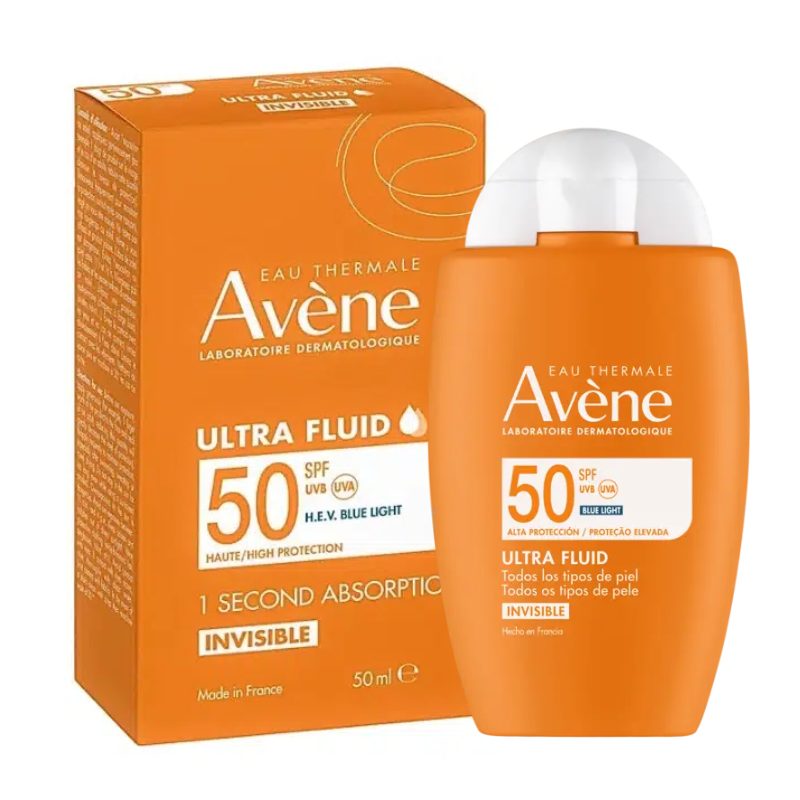 AVENE SOLAR ULTRAFLUIDO INVISIBLE 50ML