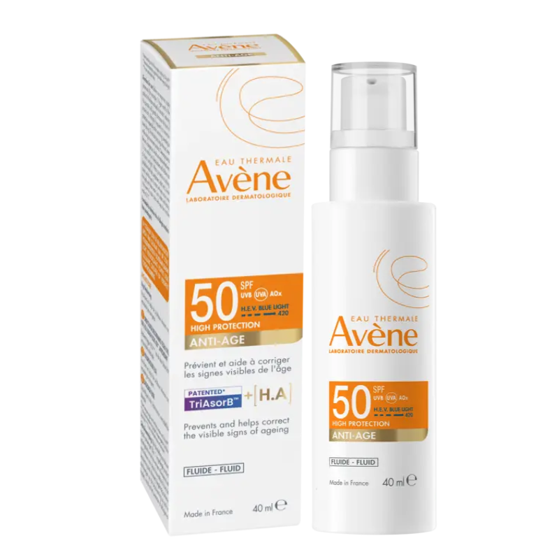 AVENE SOLAR ANTI-AGE FLUIDO ANTIEDAD SPF50 40ML