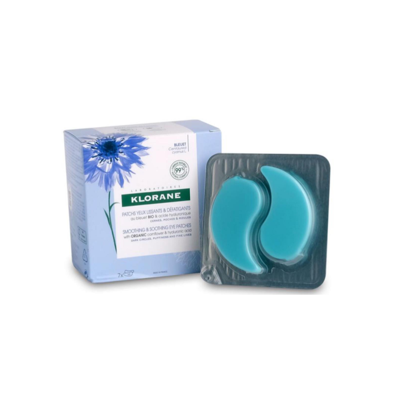 KLORANE PATCHS ALISANTES DESFATIGANTES AL ACIANO 2 PATCHS