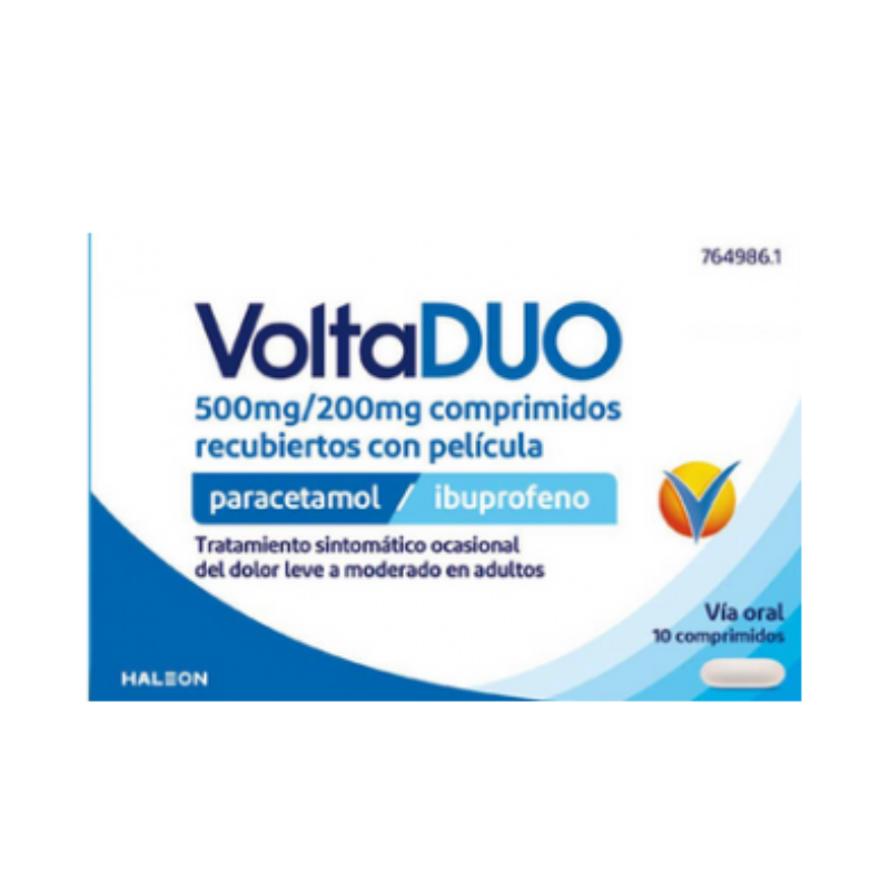 VOLTADUO 500 MG/200 MG COMPRIMIDOS RECUBIERTOS CON PELICULA
