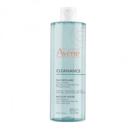 AVENE CLEANANCE AGUA MICELAR LIMPIADORA 400ML