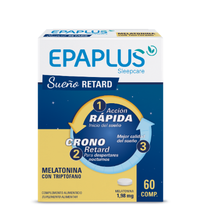 EPAPLUS MELATONINA RETARD CON TRIPTOFANO 60 COMPRIMIDOS