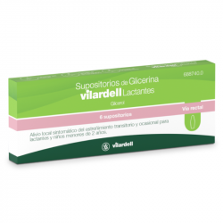 VILARDELL SUPOSITORIOS DE GLICERINA LACTANTES