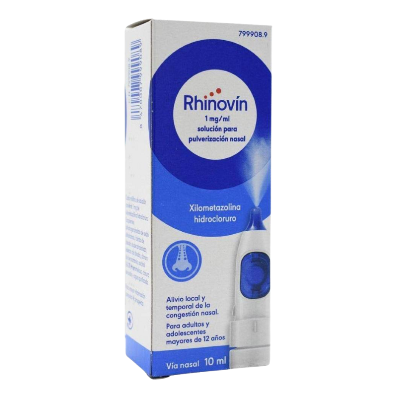 RHINOVÍN 1 MGML SOLUCIÓN PARA PULVERIZACIÓN NASAL
