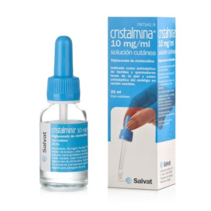 CRISTALMINA 10 mg/ml SOLUCION CUTANEA