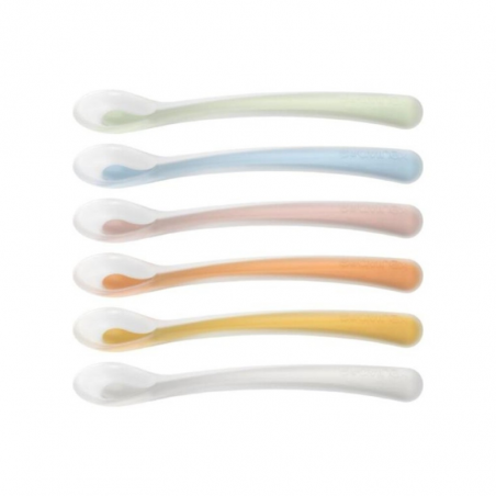 SUAVINEX CUCHARA SILICONA INFANTIL 4 MESES 1U