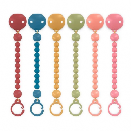 SUAVINEX SELECTION BROCHE DE PINZA BOLITAS SILICONA COLOR INTENSO 1U