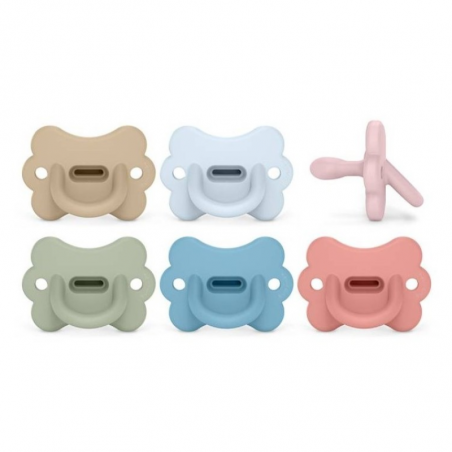 SUAVINEX SELECTION CHUPETE SMOOTHIE BUTTERFLY SILICONA FISIOLÓGICA SX PRO 0-6M 1U