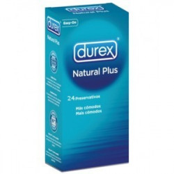 DUREX NATURAL PLUS 24U