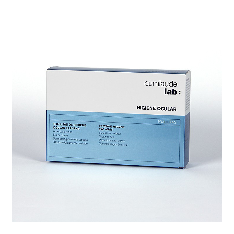 CUMLAUDE LAB: TOALLITAS DE Higiene OCULAR  16 TOALLITAS