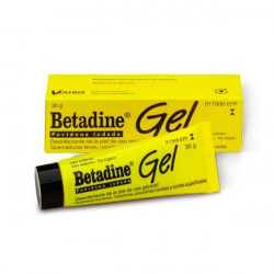 BETADINE GEL 100 MG/G