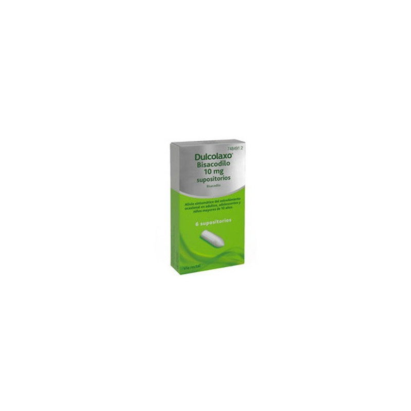 DULCOLAXO BISACODILO 10 mg SUPOSITORIOS