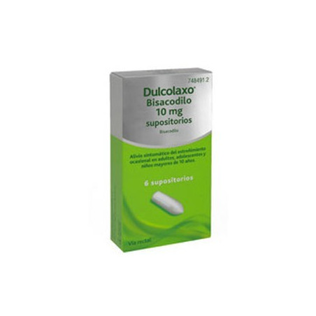 DULCOLAXO BISACODILO 10 mg SUPOSITORIOS