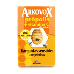 ARKOVOX PROPOLIS + VITAMINA C 20 COMP MIEL Y LIMON