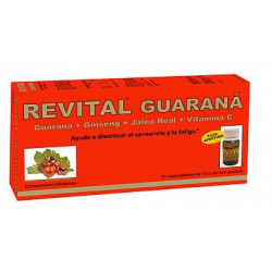 REVITAL GUARANA 20 VIALES