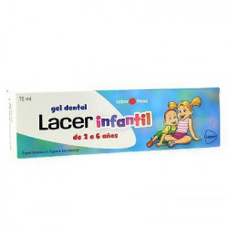 LACER GEL DENTAL INFANTIL FRESA 75ML