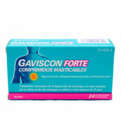 GAVISCON FORTE COMPRIMIDOS MASTICABLES
