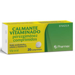 CALMANTE VITAMINADO PEREZGIMENEZ 20 COMPRIMIDOS