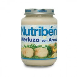 NUTRIBEN 250 MERLUZA CON ARROZ GRANDOTE 250 G